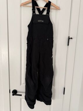 BURTON SKYLAR 2L SNOW BIBS KIDS'- black